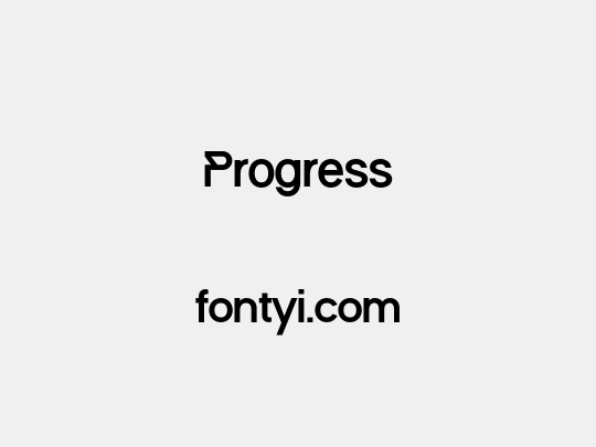 Progress