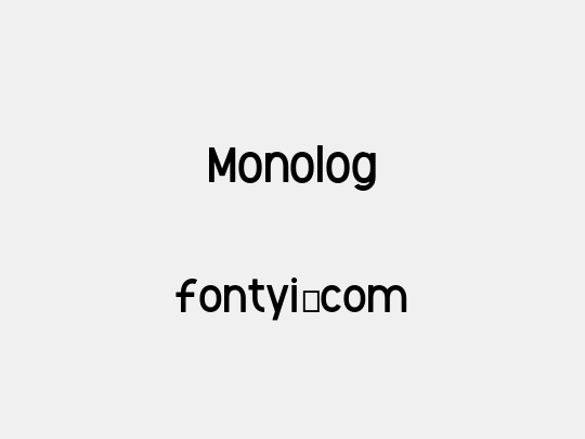 Monolog