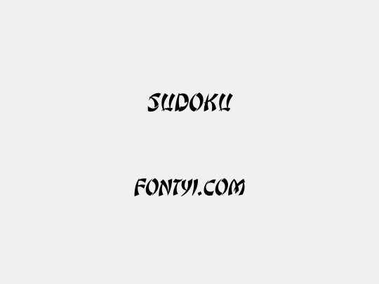 Sudoku