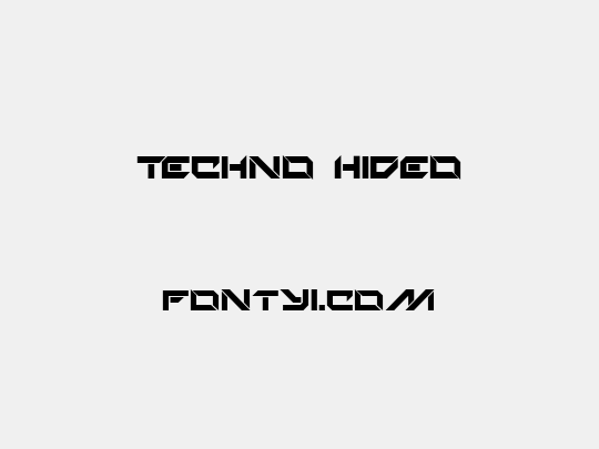 Techno Hideo
