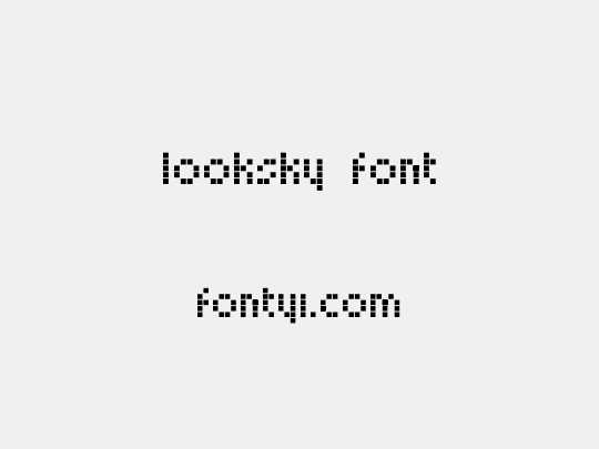 Looksky Font