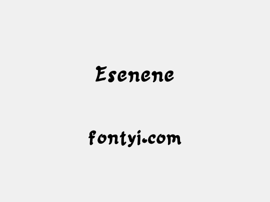 Esenene