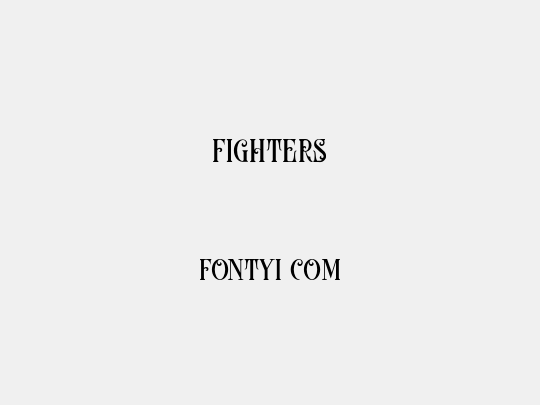 fighters