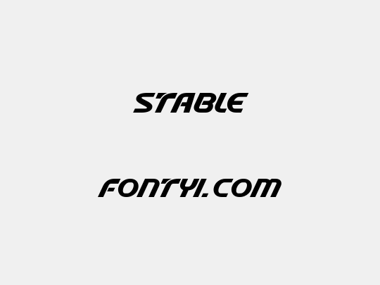Stable