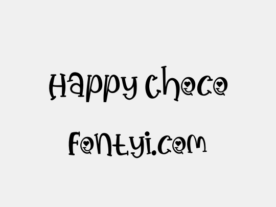 Happy Choco