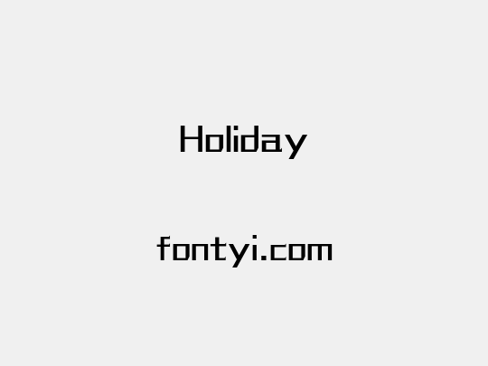 Holiday