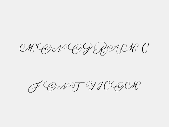 MONOGRAM C