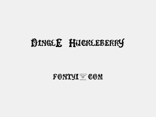 DinglE HuckleberrY