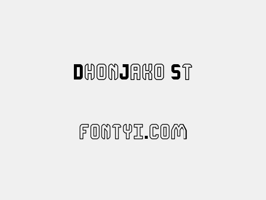 DhonJako St