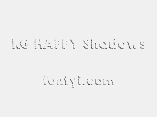 KG HAPPY Shadows