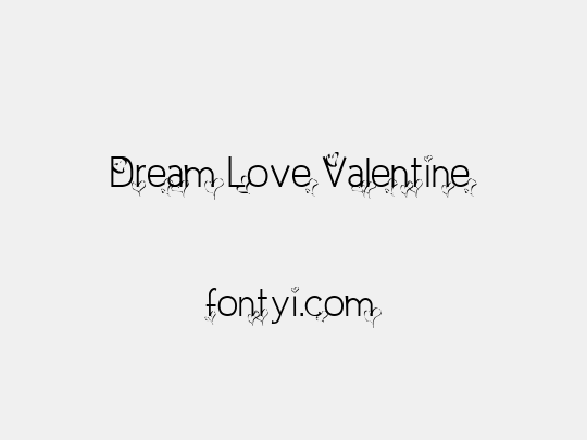 Dream Love Valentine