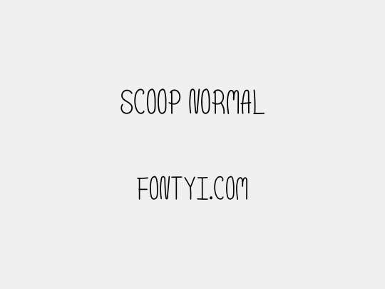 Scoop Normal