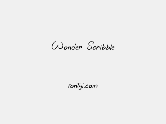 Wonder Scribble