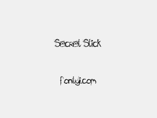 Secret Stick