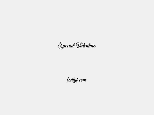 Special Valentine