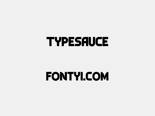 Typesauce