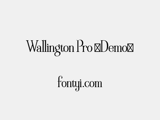 Wallington Pro (Demo)