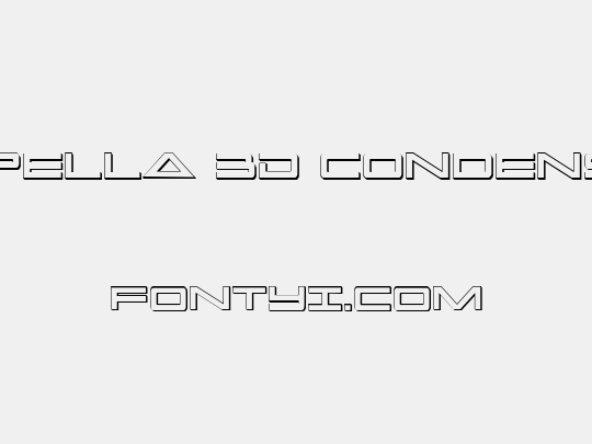 Capella 3D Condensed