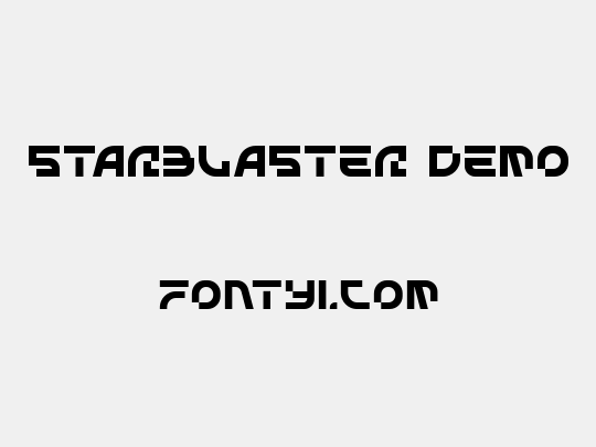 STARBLASTER demo