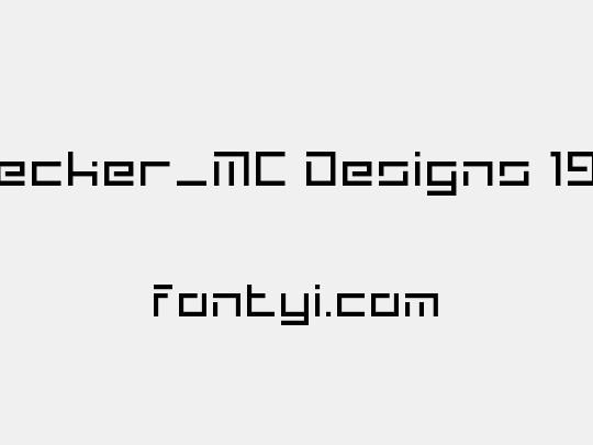 Checker_MC Designs 1996