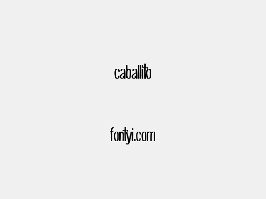Caballito