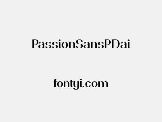 PassionSansPDai