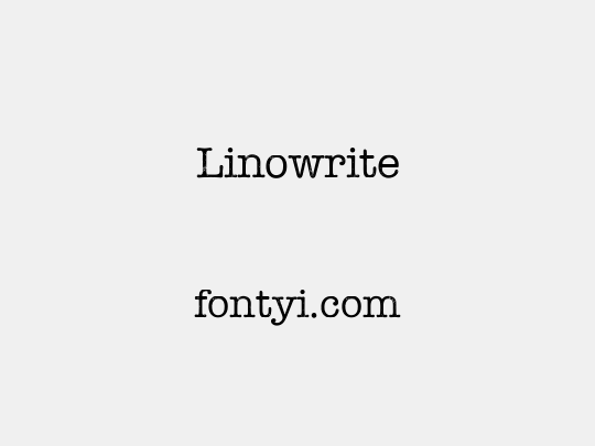 Linowrite