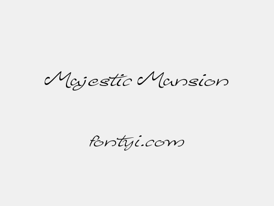 Majestic Mansion