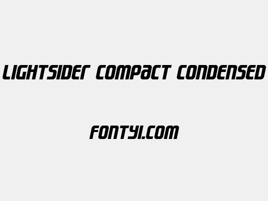 Lightsider Compact Condensed