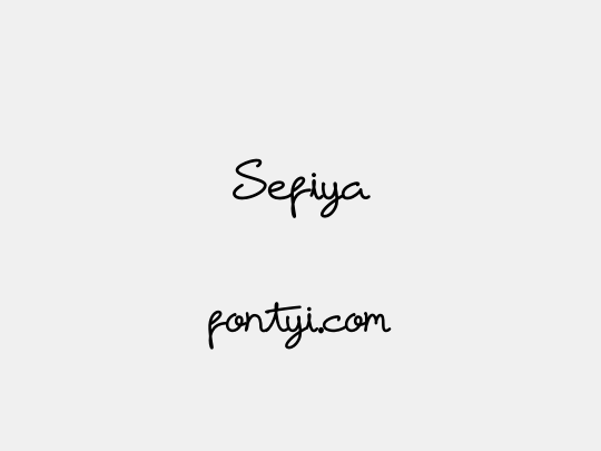 Sefiya