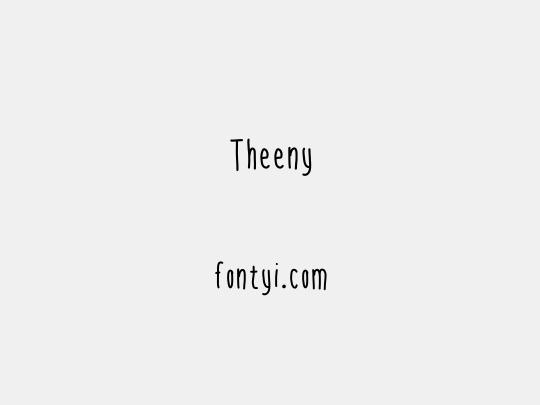 Theeny