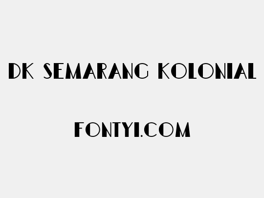 DK Semarang Kolonial