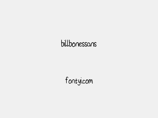 billbonessans