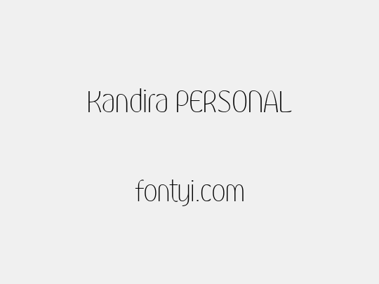 Kandira PERSONAL