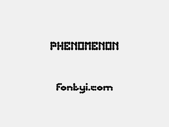 PHENOMENON