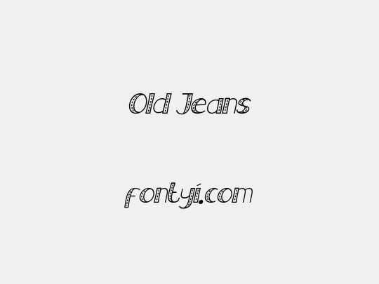 Old Jeans