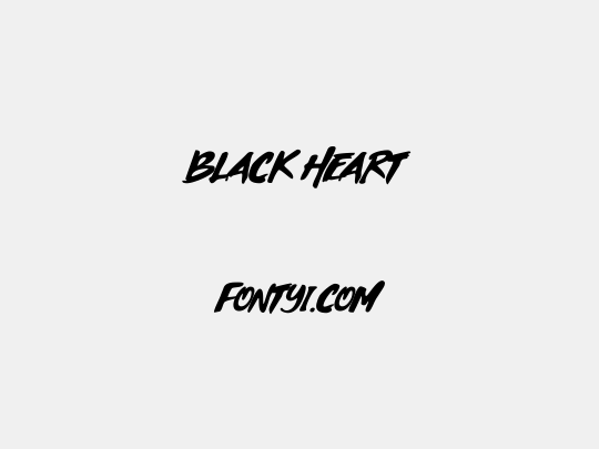 Black Heart
