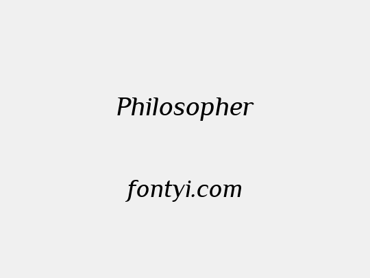 Philosopher