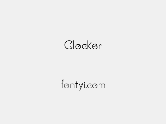 Clocker