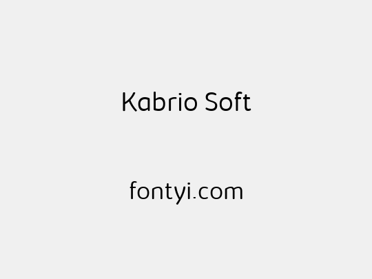 Kabrio Soft