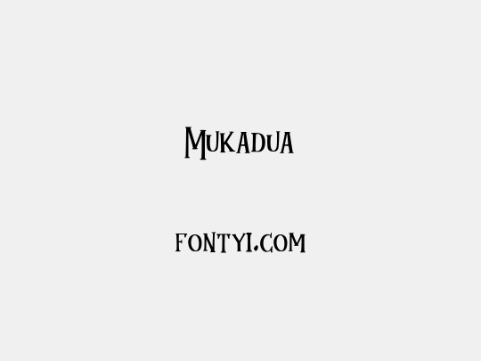 Mukadua