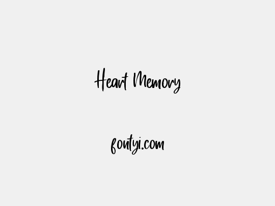 Heart Memory
