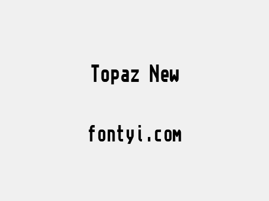 Topaz New