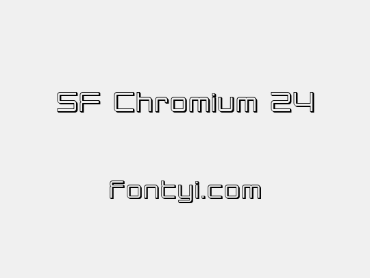 SF Chromium 24