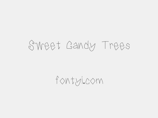 Sweet Candy Trees