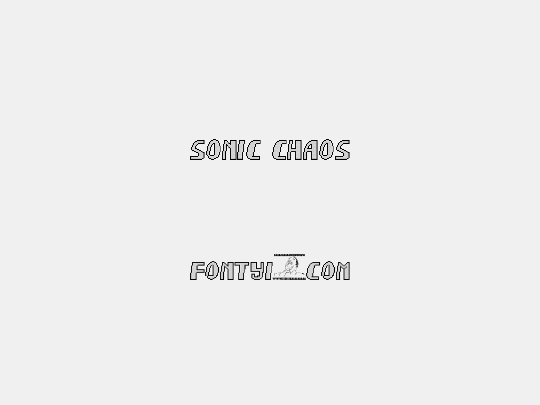 Sonic Chaos