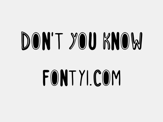 Don't You Know