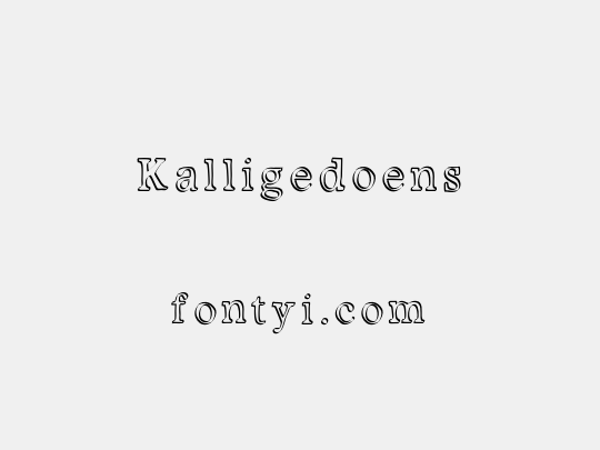 Kalligedoens