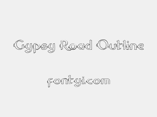 Gypsy Road Outline
