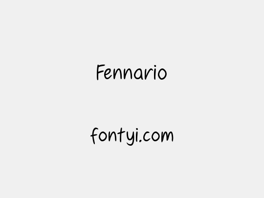 Fennario